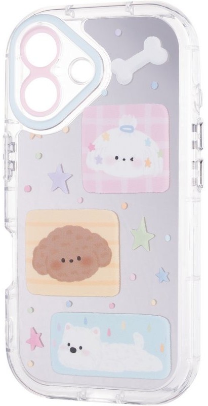 Фото - Чохол для смартфону Gelius Mirror Case for iPhone 16 Pets (101617)