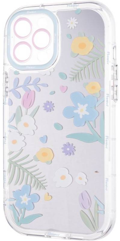 Фото - Чехол для смартфона Gelius Mirror Case for iPhone 12 Pro Max Flowers (101624)