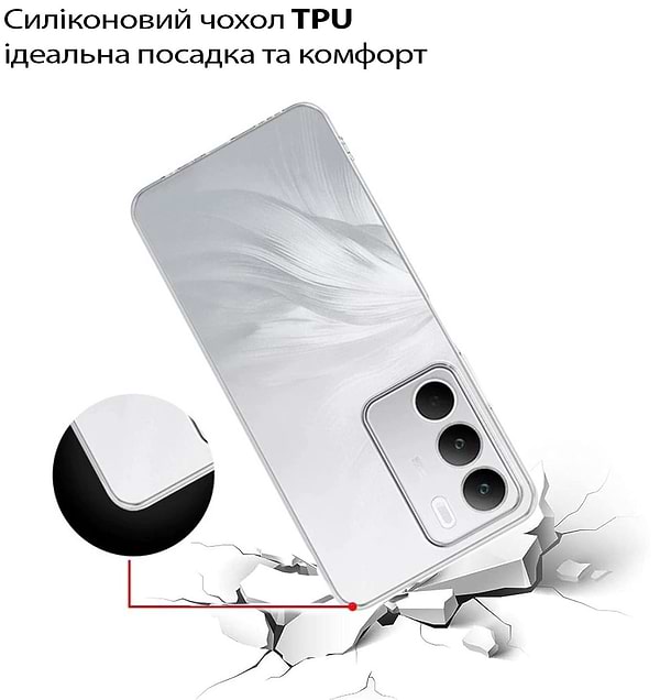 Фото - Чехол для смартфона BeCover for Realme C71 Transparancy (713780)