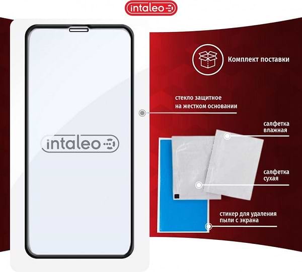Фото - Захисне скло для смартфону Intaleo Full Glue Apple iPhone 11 Black (1283126496301)