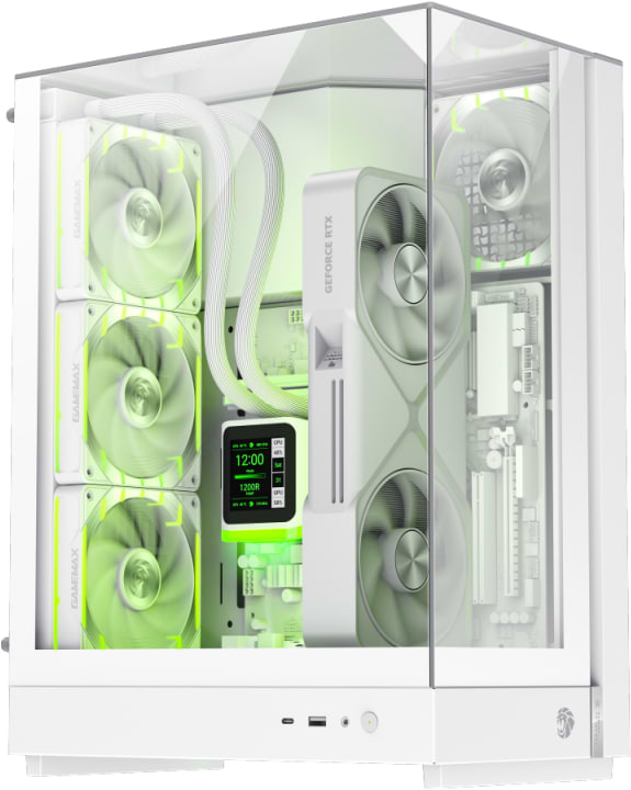 Корпус Gamemax T20 WH