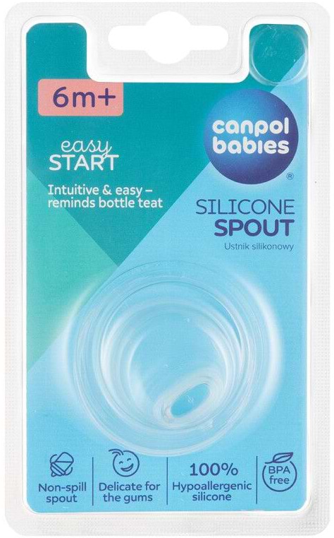 Фото - Большой поток соска детская силиконовая Canpol babies "Balonik" (56/600)