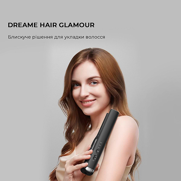Фото - Выпрямитель волос Dreame Unplugged Cordless Hair Straightener Black (AST14A-BK)