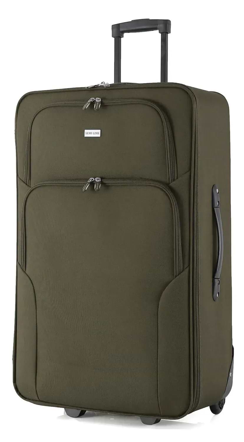 Фото - Чемодан Semi Line 24" (M) Khaki (T5966-2)