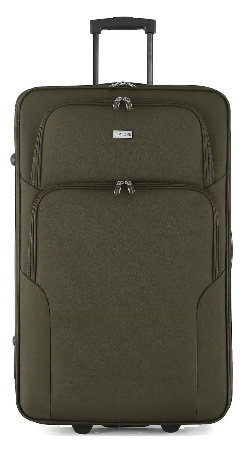 Фото - Чемодан Semi Line 24" (M) Khaki (T5966-2)
