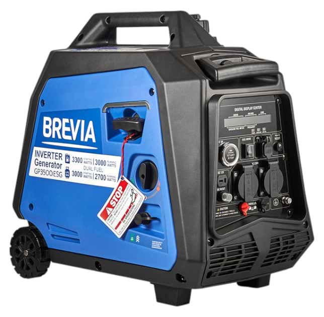 Генератор инверторный Brevia 3,3 кВт DUAL FUEL (GP3500iESG)