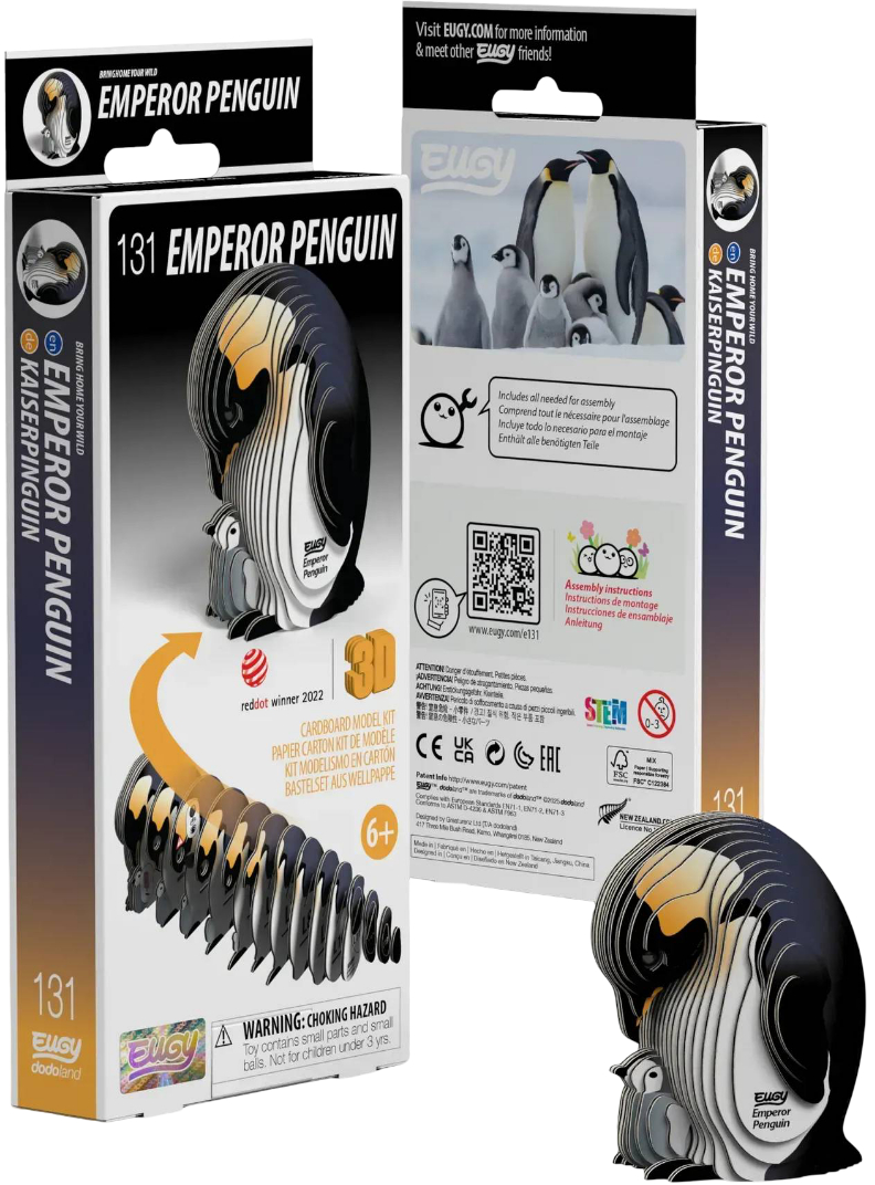 3D пазлы EUGY Зоопарк: Пингвин императорский (XEG-131)