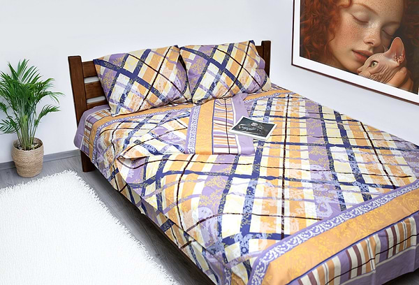 Фото - Підковдра двоспальна Zastelli бязь 13533 200х220 см (21048)