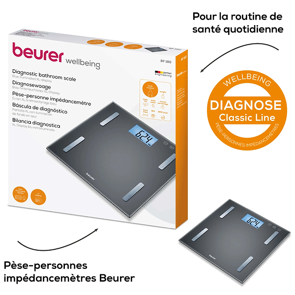 Фото - Весы напольные Beurer BF 180