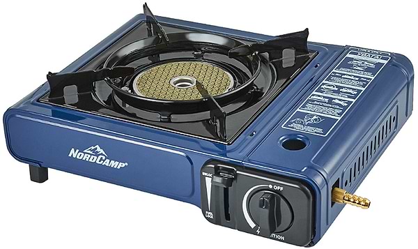 Фото - Пальник газовий Nord Camp 1,75 кВт Infrared Dual fuel (NC10130) Фото - Пальник газовий Nord Camp 1,75 кВт Infrared Dual fuel (NC10130)