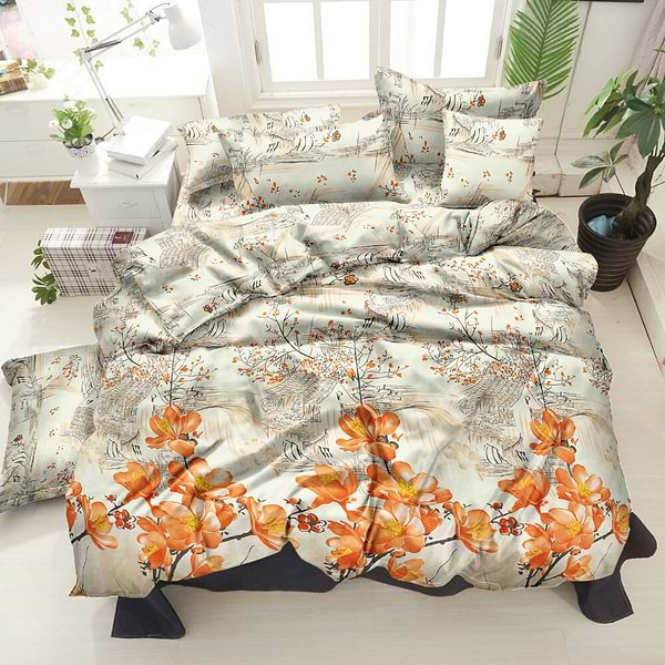 Фото - Пододеяльник двуспальный Zastelli бязь 20-1362 Beige 175x210 см Разноцветная (17437)