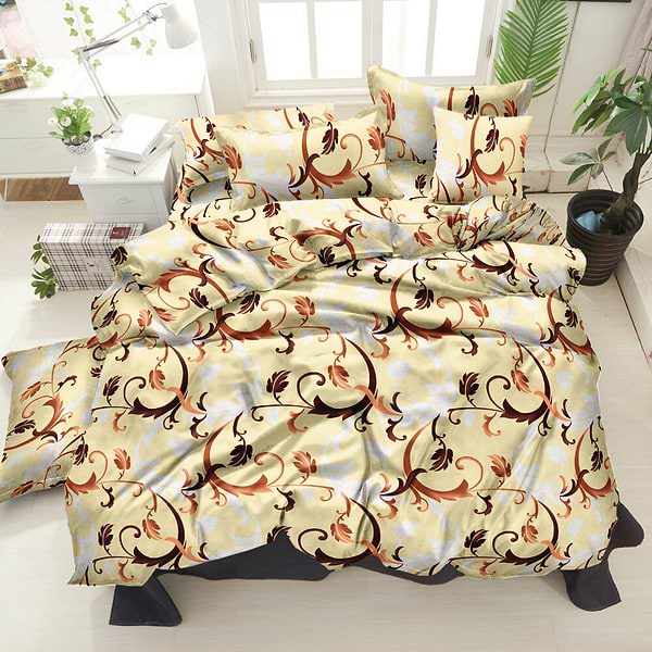 Фото - Пододеяльник двуспальный Zastelli бязь 40-0576 Brown 175x210 см Разноцветная (17891)