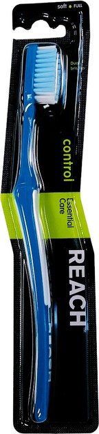 Зубная щетка Reach Control Soft/Полный контроль Мягкая голубая 1 шт. (4820019803418)