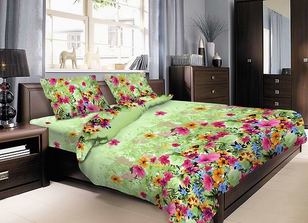 Фото - Пододеяльник двуспальный Zastelli бязь 3793 200x220 см Разноцветная (18100)