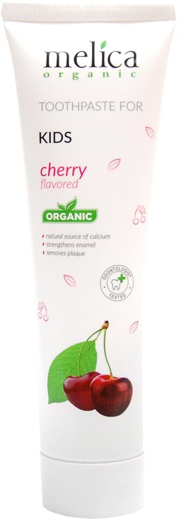 Фото - Зубна паста дитяча Melica Вишня 100 мл (4770416002269)
