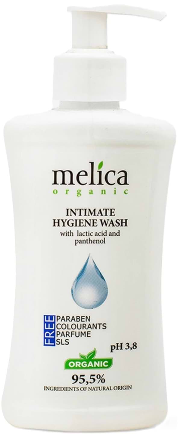 Фото - Гель для интимной гигиены Melica Organic с молочной кислотой и пантенолом 300 мл (4770416342112)