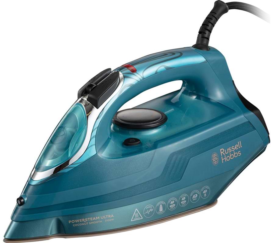 Утюг Russell Hobbs 26340-56 Powersteam Ultra Coconut Smooth iron - Фото 1