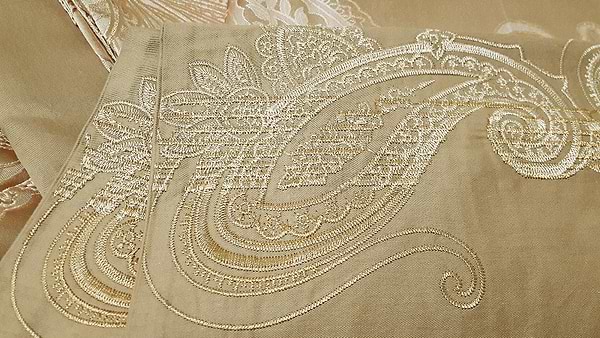 Фото - Комплект постільної білизни Word of Dream 404 Жаккард 2х150х215 Коричневий (14466)