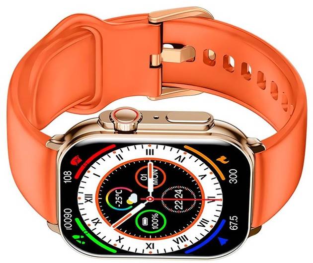 Фото - Смарт-часы iMiki SF1 Gold Silicone Strap