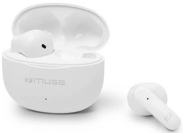 Навушники вкладиші бездротові TWS Muse M-270 TWS White