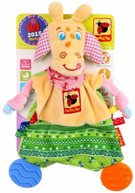 Фото - Прорезыватель Macik Зоо ''Жираф Озорник'' (МС 160201-01)