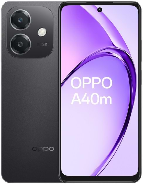 Смартфон OPPO A40m 8/256Gb Sparkle Black - Фото 1