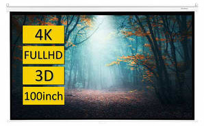 Екран Overmax Semi Automatic Screen 100