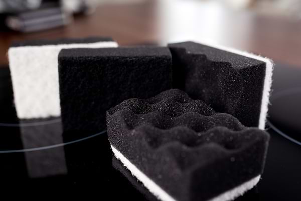 Фото - Набір губок поролонових для миття посуду Добра господарочка B&W Хвиля 6 шт. (4820086522120)