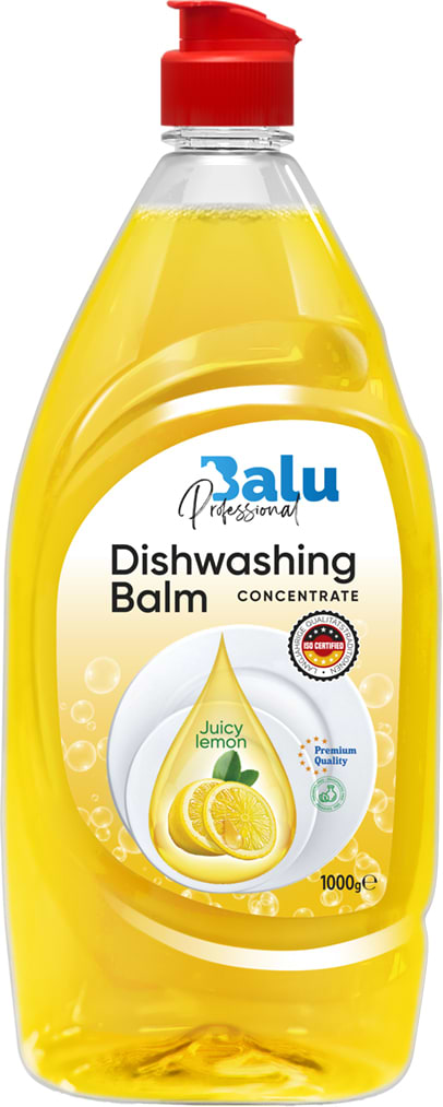 Фото - Средство для ручного мытья посуды BALU Сочный лимон, 970 мл