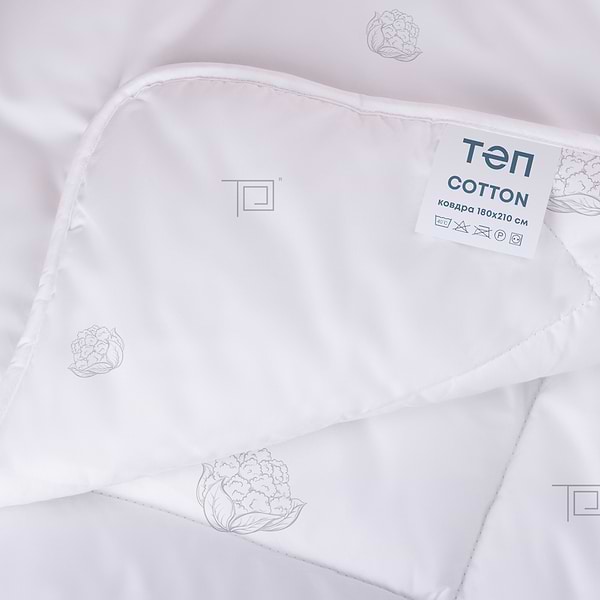 Фото - Одеяло демисезонное двуспальное евро ТЕП Природа Membrana Print Cotton 200x210 см (1-00275_00000)