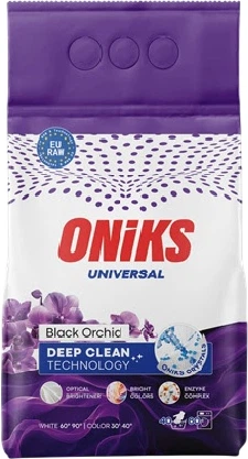 Стиральный порошок ONIKS Universal Black Orchid бесфосфатный, 4 кг