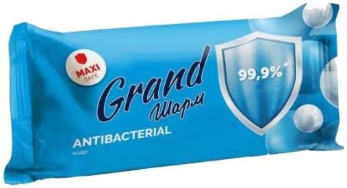 Фото - Тверде мило Grand Шарм Maxi Antibacterial 100 г (4820195506059)