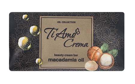 Тверде мило для рук Ti Amo Crema З олією макадамії 125г (4820195508091) - Фото 1