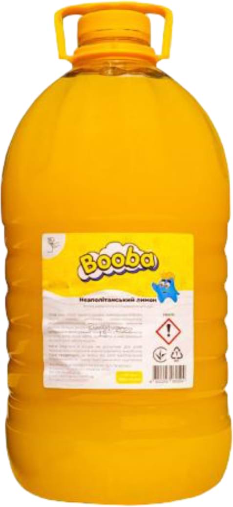 Мыло жидкое детское BOOBA с глицерином (неаполитанский лимон) 5000 мл (4820203060504) - Фото 1