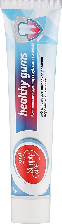 Фото - Зубная паста Simply Care 170 г (4820206212689)