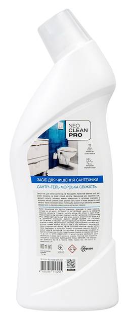 Засіб для миття у ванній кімнаті NeoCleanPro Морська свіжість 800 мл (4820255110295) - Фото 1