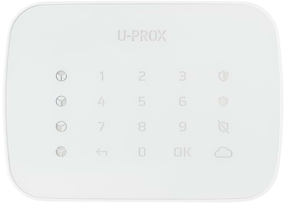 Пульт для управления приборами U-PROX Keypad G4 White