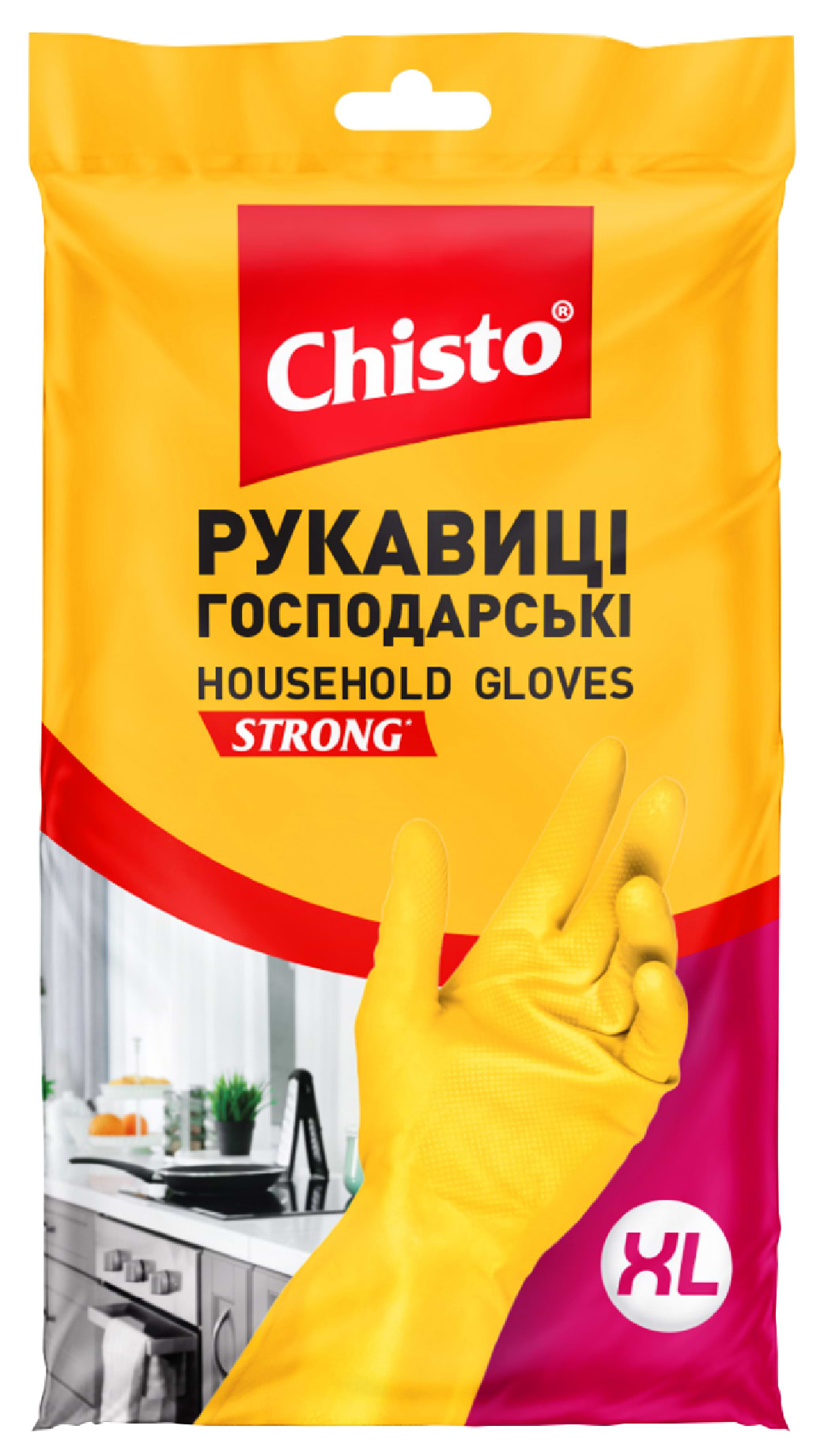 Рукавички латексні Chisto р.ХL (4823098414940)