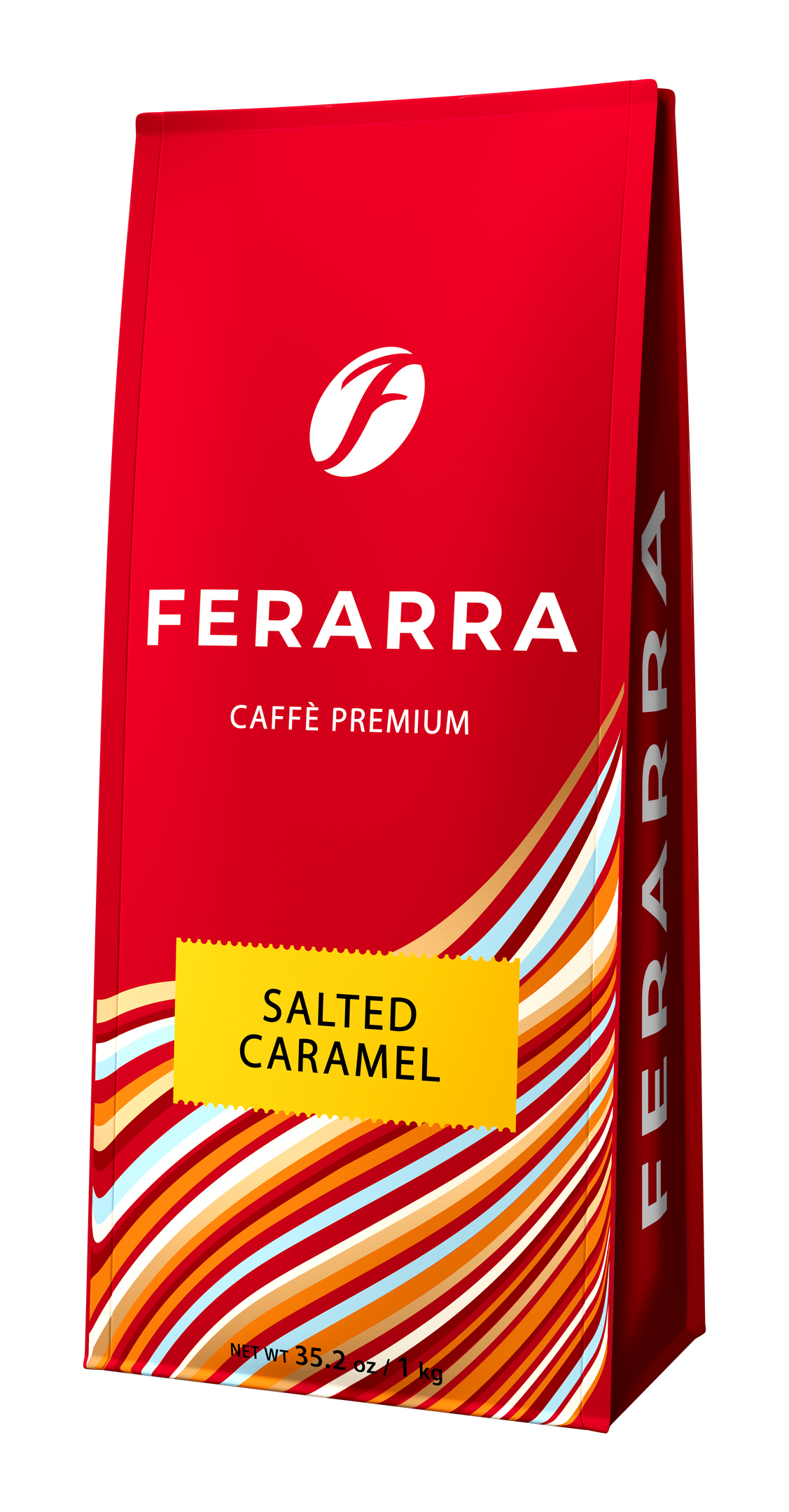 Кофе в зернах Ferarra Salted Caramel с ароматом солёной карамели 1 кг (4823115406293)