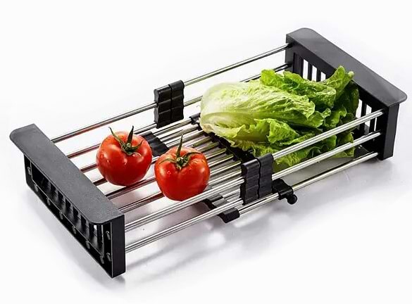 Фото - Мойка кухонная+смеситель+дозатор Adamant Univer серый + ополаскиватель стаканов + колландер (4824296106604)