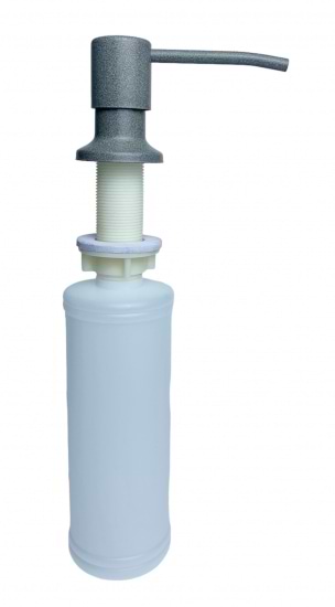 Фото - Мойка кухонная+смеситель+дозатор Adamant Minimal серый (1824296902304)