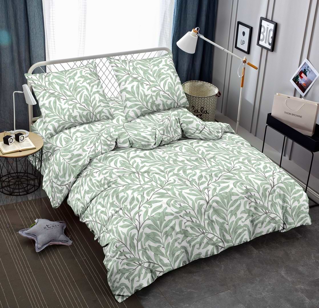 Комплект постельного белья Zastelli Y10504-3 Ветви жатка 145х210 (22985)