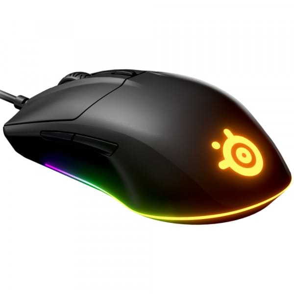 Фото - Мышь проводная игровая SteelSeries Rival 3 Gen 2 RGB Black (62515)