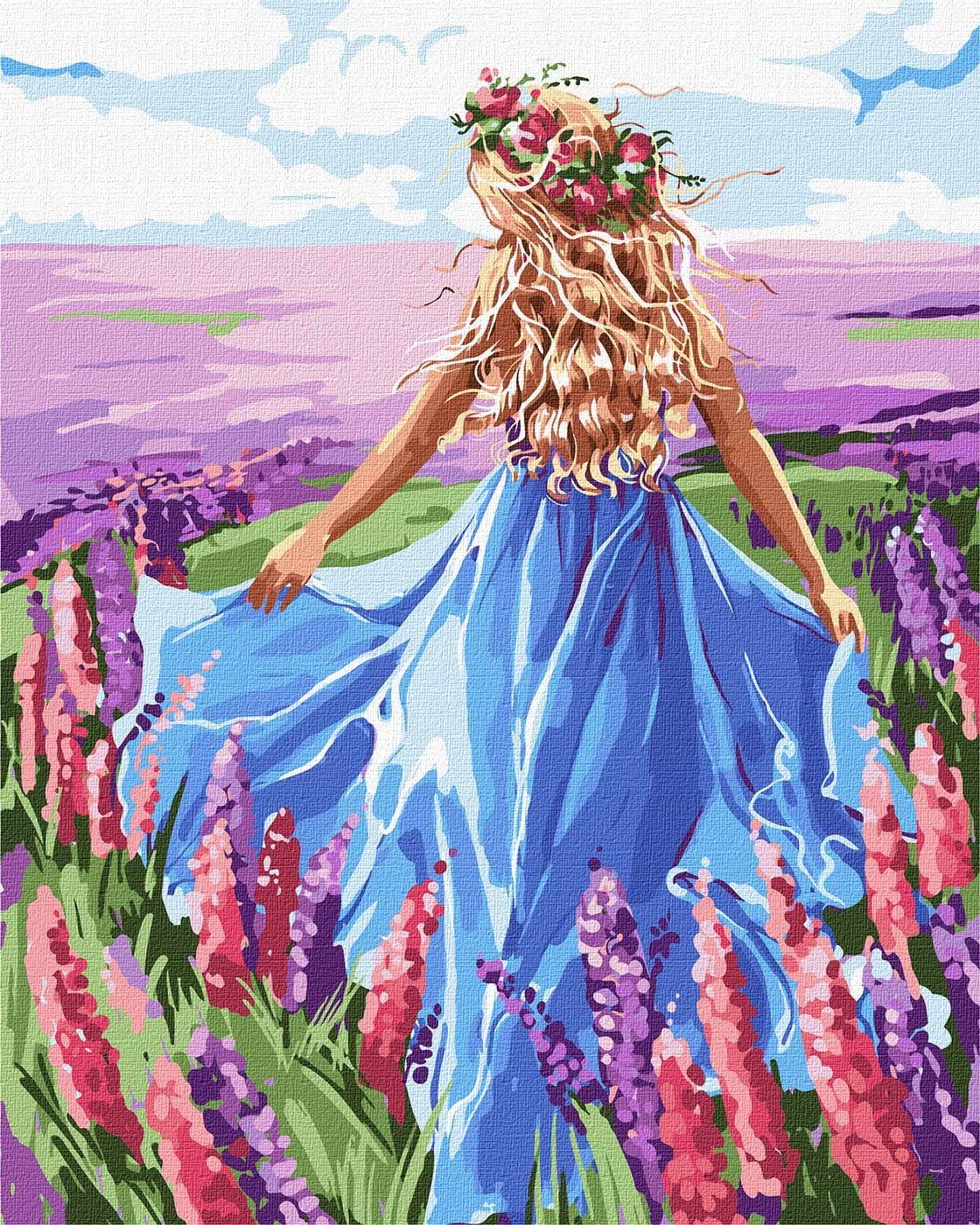 Картина по номерам Ideyka "Наедине с мыслями" 40х50см (KHO4834)