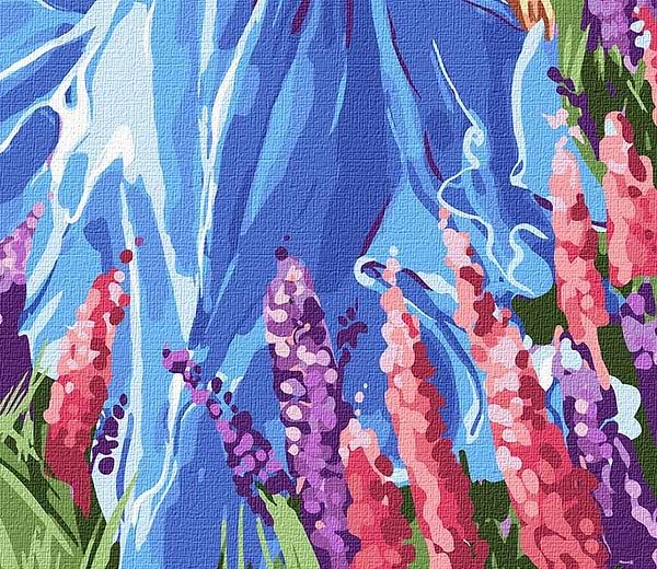 Фото - Уценка - Картина по номерам Ideyka "Наедине с мыслями" 40х50см (KHO4834)