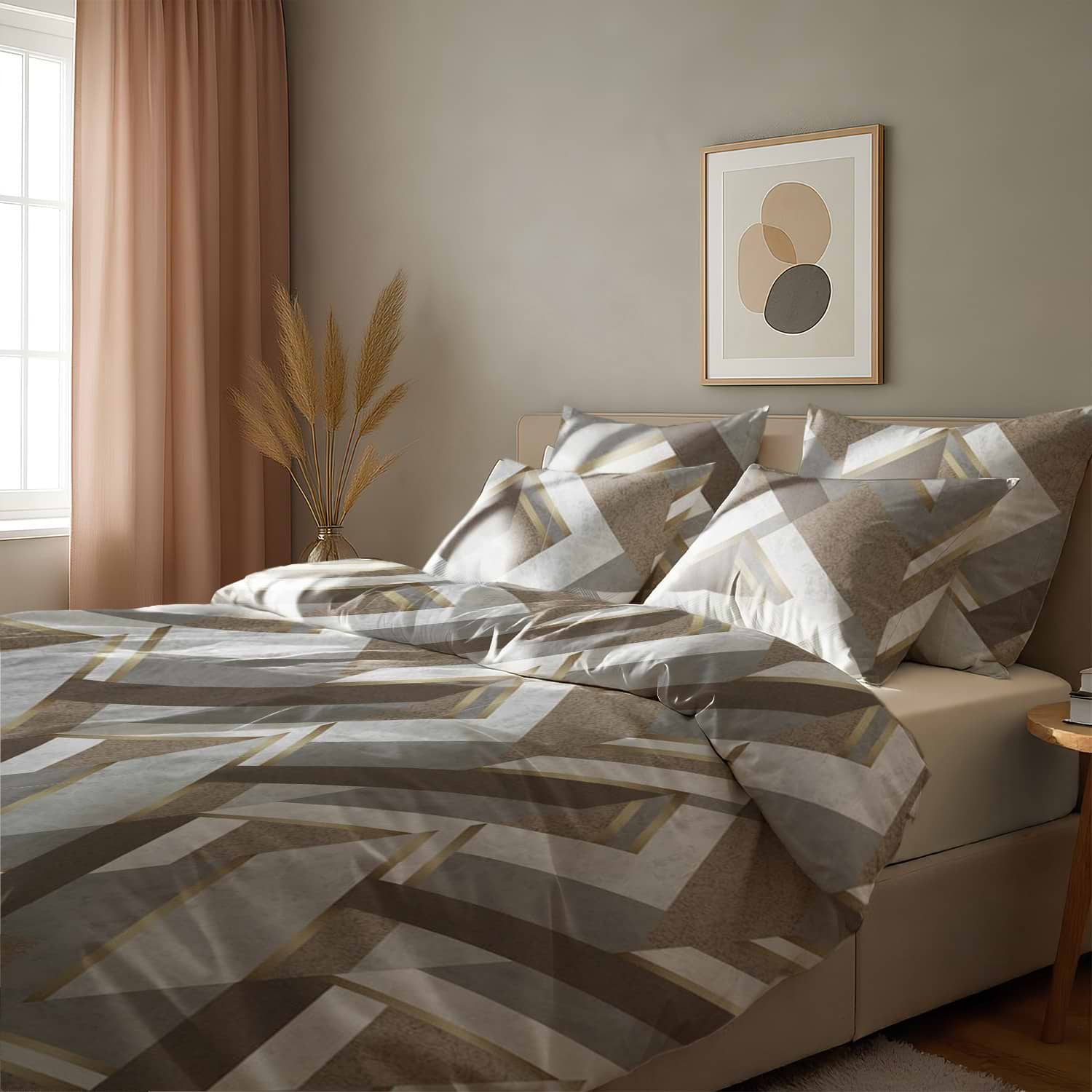 Комплект постільної білизни Zastelli JH10229-9/Moonlight жатка 200х220 (23007) - Фото 1