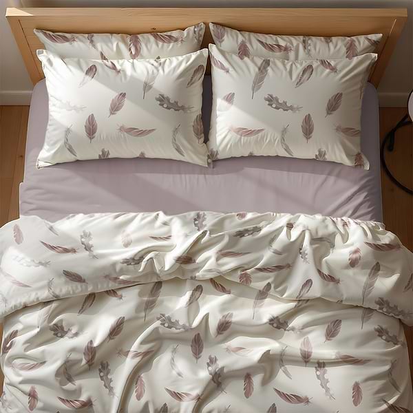 Фото - Комплект постельного белья Zastelli Y10536-6/Pale Mauve жатка 175х210 (23019)