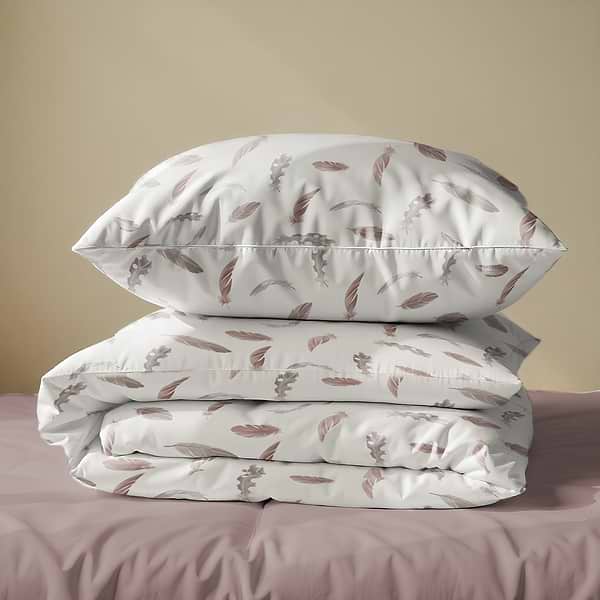 Фото - Комплект постельного белья Zastelli Y10536-6/Pale Mauve жатка 175х210 (23019)