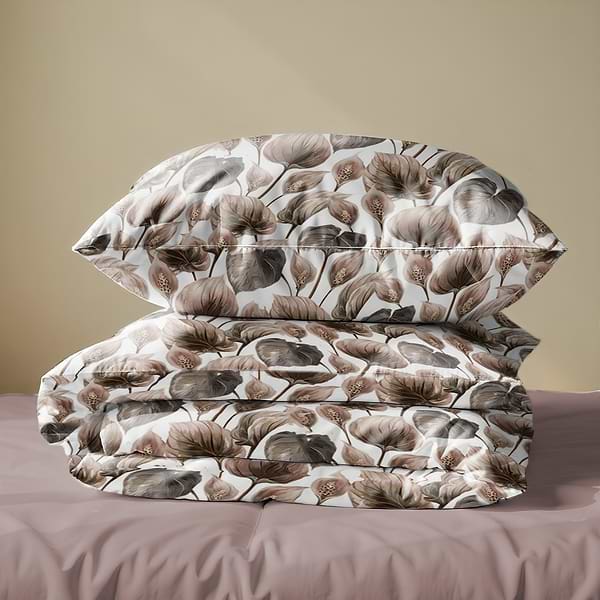 Фото - Комплект постельного белья Zastelli Y10048-11/Pale Mauve жатка 200х220 (23024)