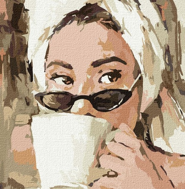 Фото - Картина за номерами Ideyka "Ранок з кавою" 40х50см (KHO4840)